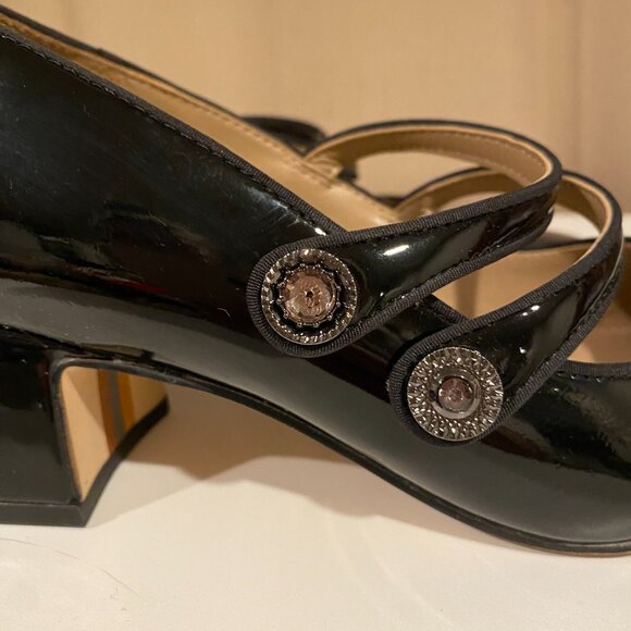 Sam Edelman Black Patent Heels - Picture 12 of 12